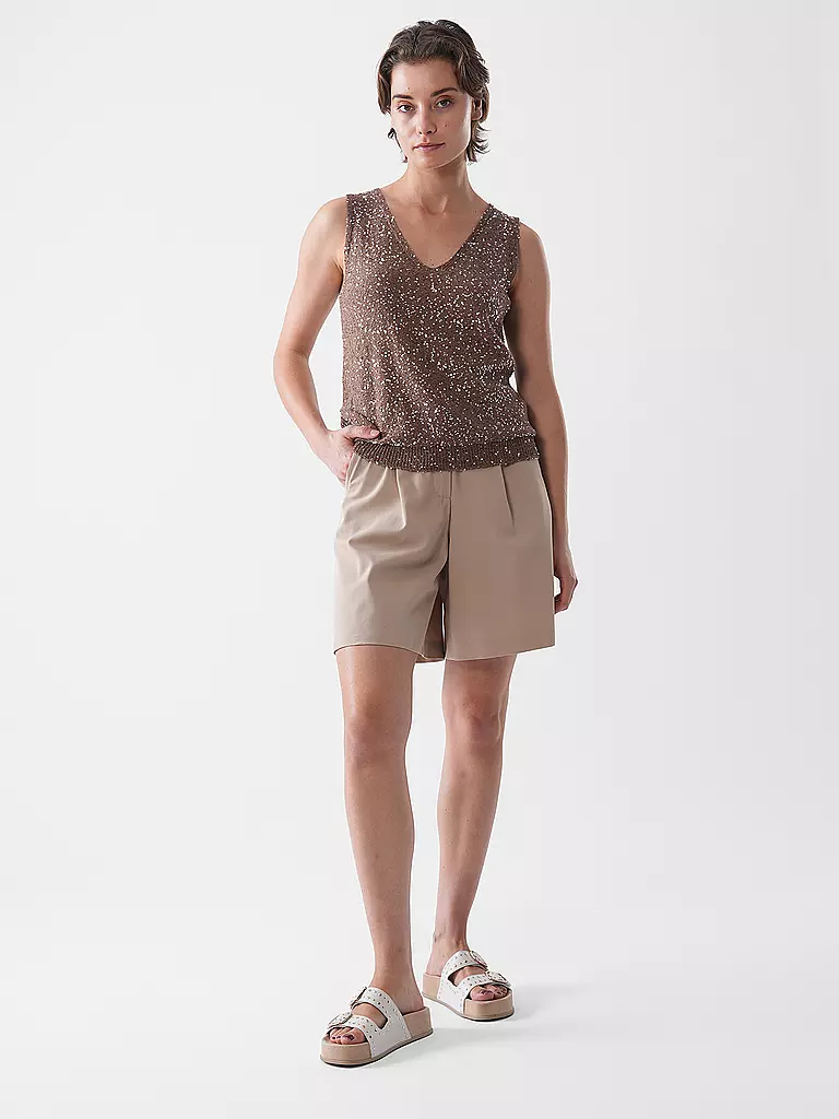 WEEKEND MAX MARA | Top ACAICI | Marron