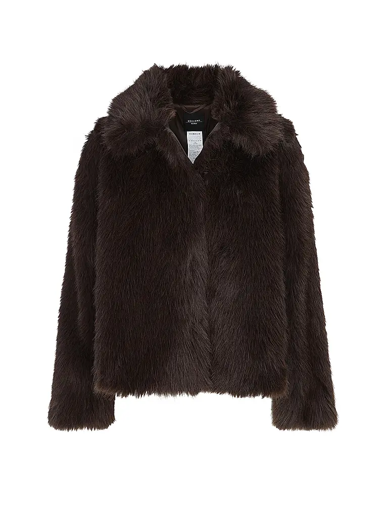 WEEKEND MAX MARA | Veste aspect fourrure BRENTA1234 | braun