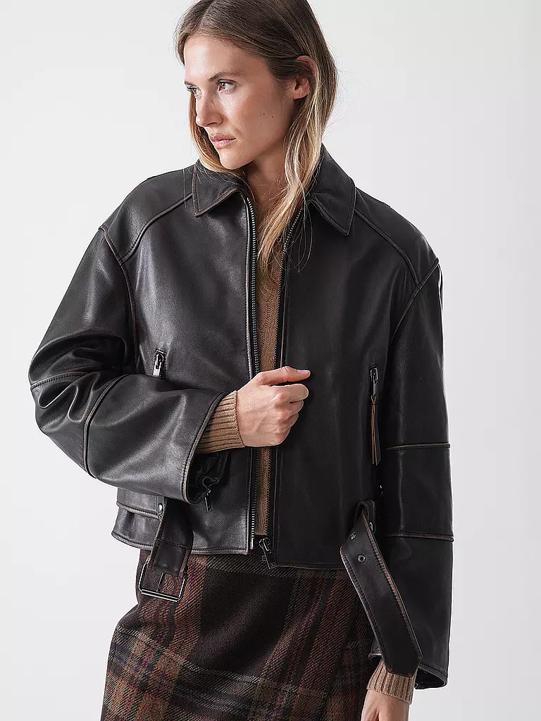 WEEKEND MAX MARA | Veste en cuir EGIZIO | 