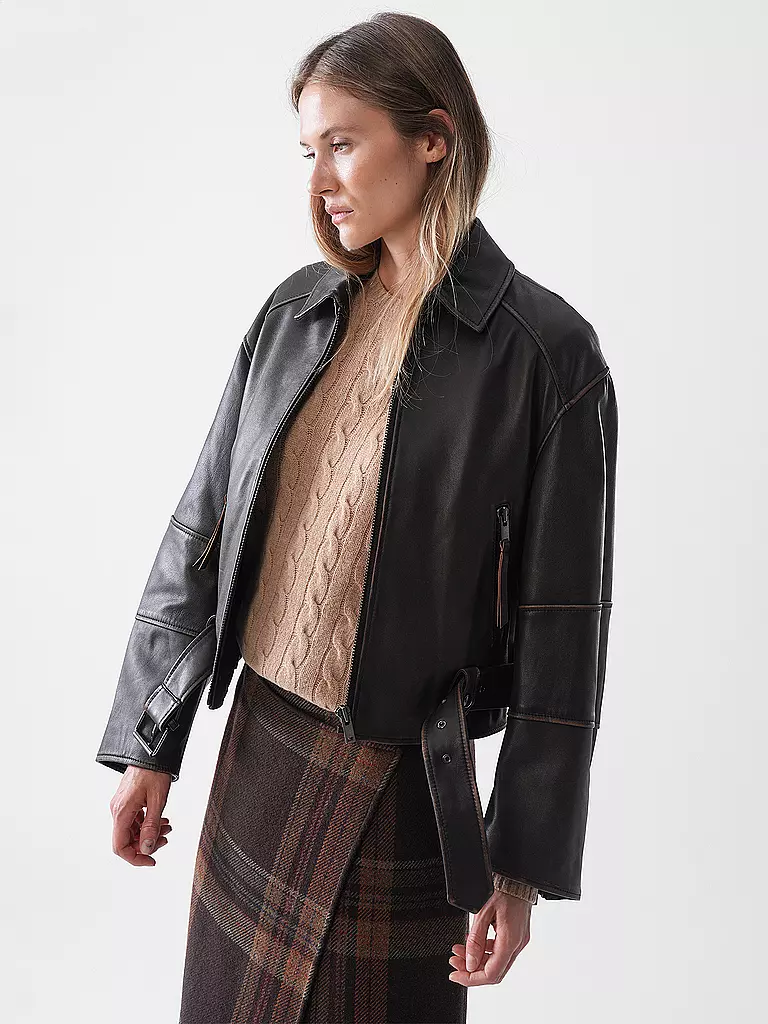 WEEKEND MAX MARA | Veste en cuir EGIZIO | 