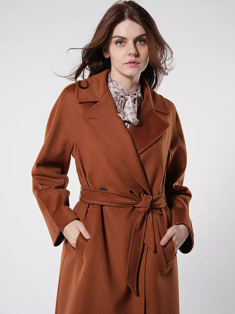 WEEKEND MAX MARA | Wollmantel RESINA | Marron