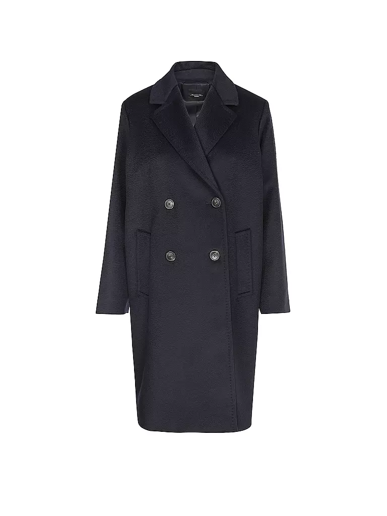 WEEKEND MAX MARA | Wollmantel ZUM | Bleu foncé