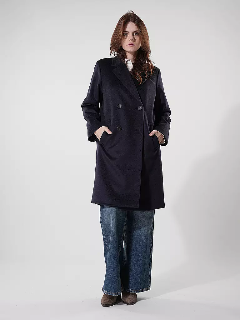 WEEKEND MAX MARA | Wollmantel ZUM | Bleu foncé