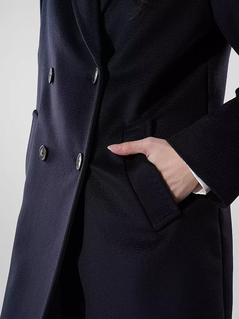 WEEKEND MAX MARA | Wollmantel ZUM | Bleu foncé
