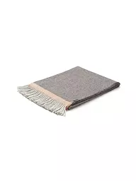 WEICH COUTURE ALPACA | Edelhaardecke MERIMA 130x180cm Gery/Ochre | Gris