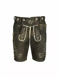 WEINBAUER | Lederhose en cuir de cerf "Wildruf" | Noir