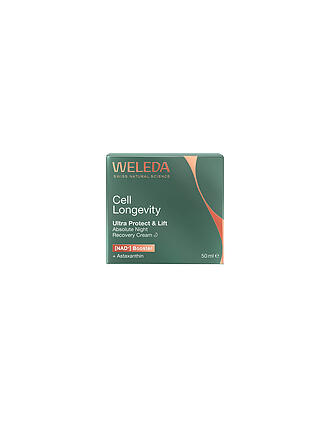 WELEDA PRESTIGE | Cell Longevity Ultra Protect & Lift Crème de Nuit Réparatrice Absolue 50ml