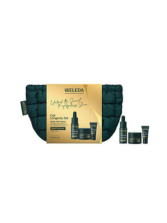 WELEDA PRESTIGE | Coffret cadeau - Cell Longevity Super Anti-Âge Kit Découverte 15ml / 10ml / 5ml