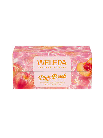 WELEDA | Coffret cadeau - Pink Peach Édition Limitée Set 200ml / 50ml / 7ml