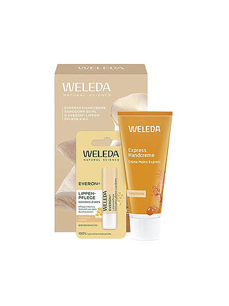 WELEDA | Coffret cadeau - Set de soin express pour les mains et les lèvres