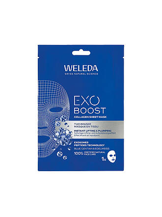 WELEDA | Exo Boost Collagen Masque Tissu Gentiane Bleue 20ml