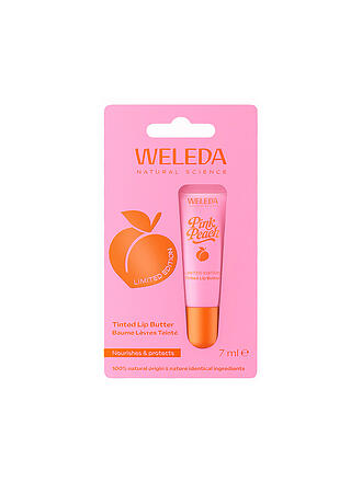 WELEDA | Beurre à Lèvres Teinté Pink Peach Édition Limitée 7ml