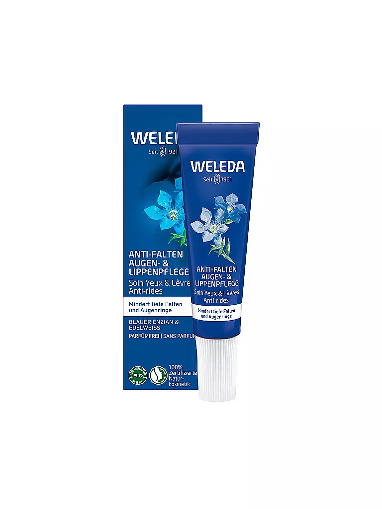 WELEDA | Anti-rides Soin Yeux & Lèvres Gentiane Bleue & Edelweiss 10ml | keine Farbe
