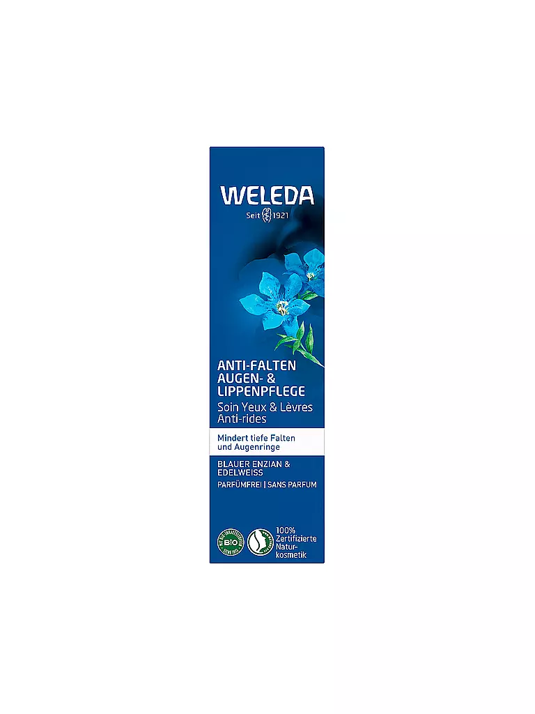 WELEDA | Anti-rides Soin Yeux & Lèvres Gentiane Bleue & Edelweiss 10ml | keine Farbe
