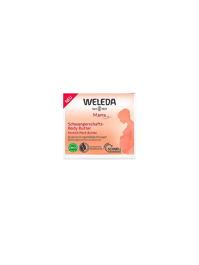 WELEDA | Beurre corporel de grossesse 150 ml | Aucune couleur