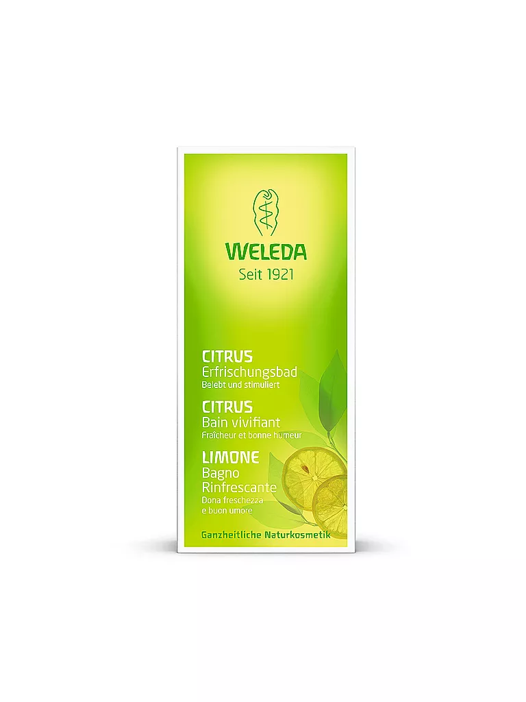 WELEDA | Citrus - Bain revitalisant 200ml | Aucune couleur