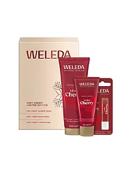 WELEDA | Coffret cadeau Édition Limitée Very Cherry 200ml / 50ml / 4,8g | Aucune couleur