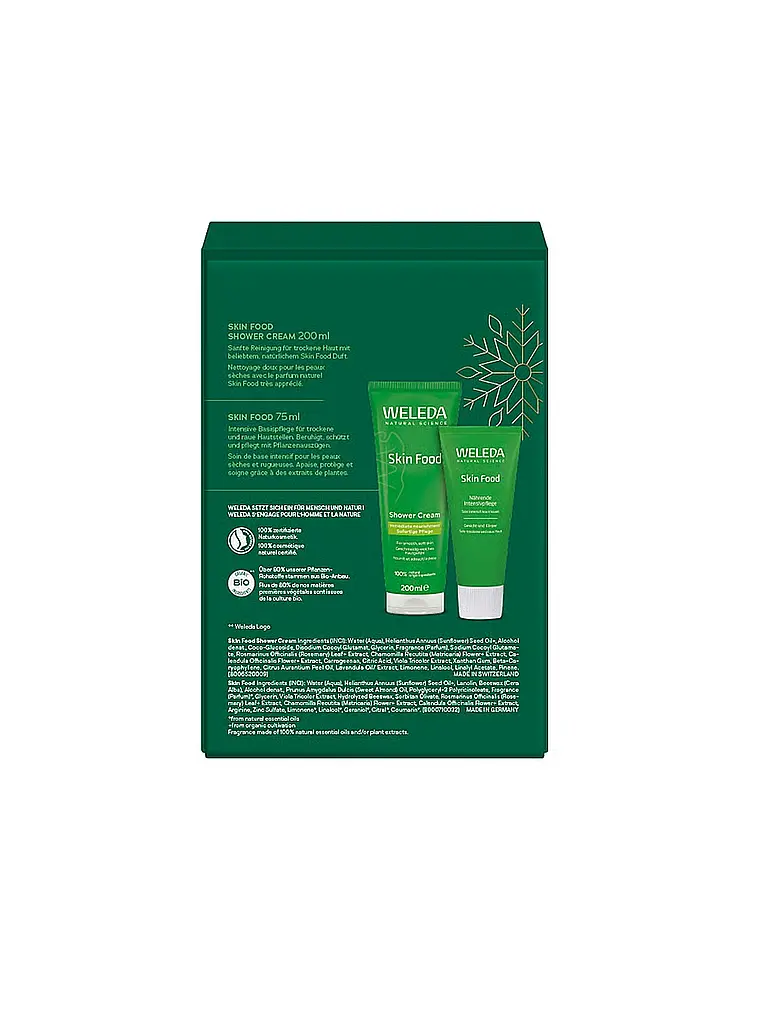 WELEDA | Coffret cadeau nourrissant Skin Food 200 ml / 75 ml | Aucune couleur