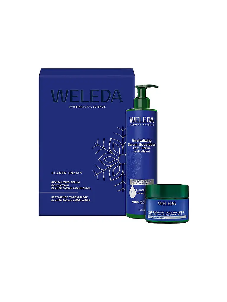 WELEDA | Coffret cadeau revitalisant Gentiane Bleue 40ml / 250ml | keine Farbe