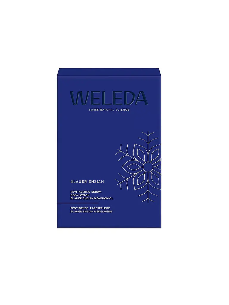 WELEDA | Coffret cadeau revitalisant Gentiane Bleue 40ml / 250ml | keine Farbe