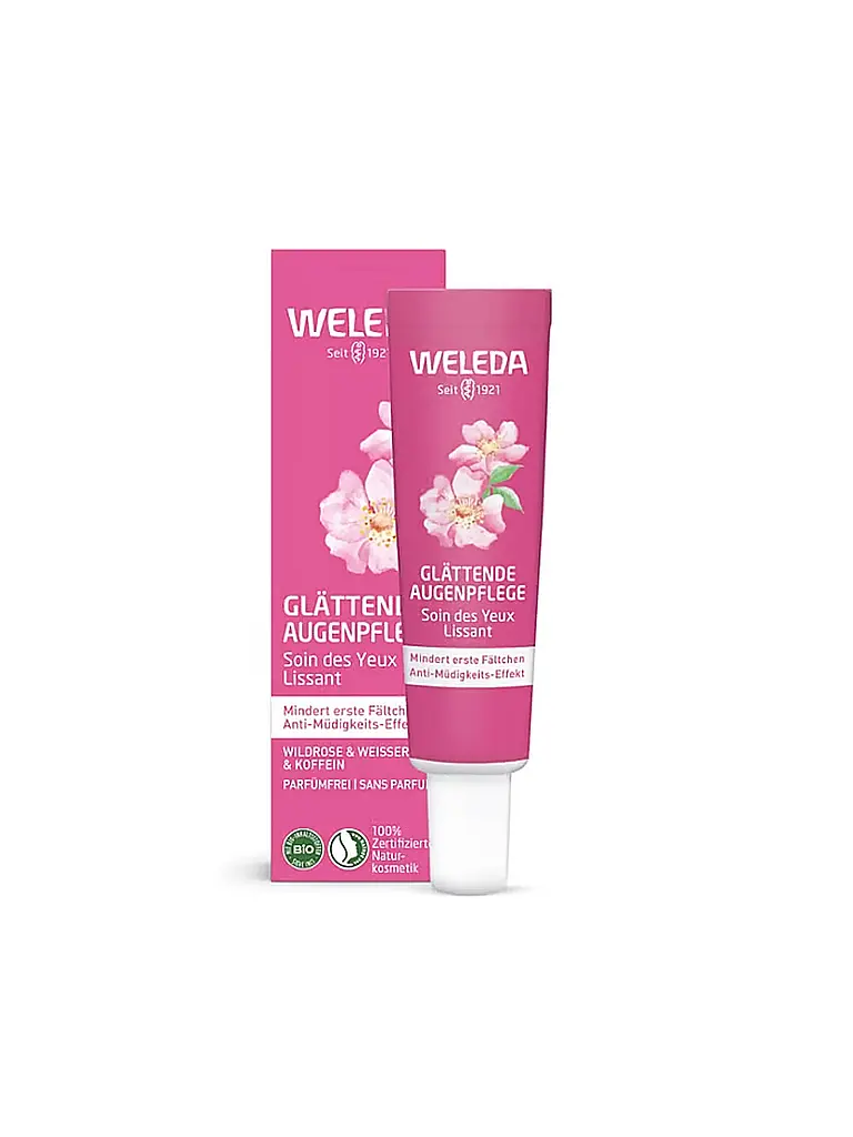 WELEDA | Crème contour des yeux - Rose musquée & Thé blanc 12ml | keine Farbe