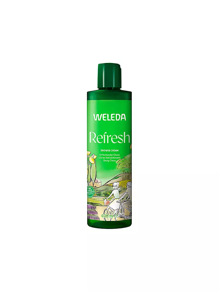 WELEDA | Crème de douche revitalisante au citron 400 ml | Aucune couleur