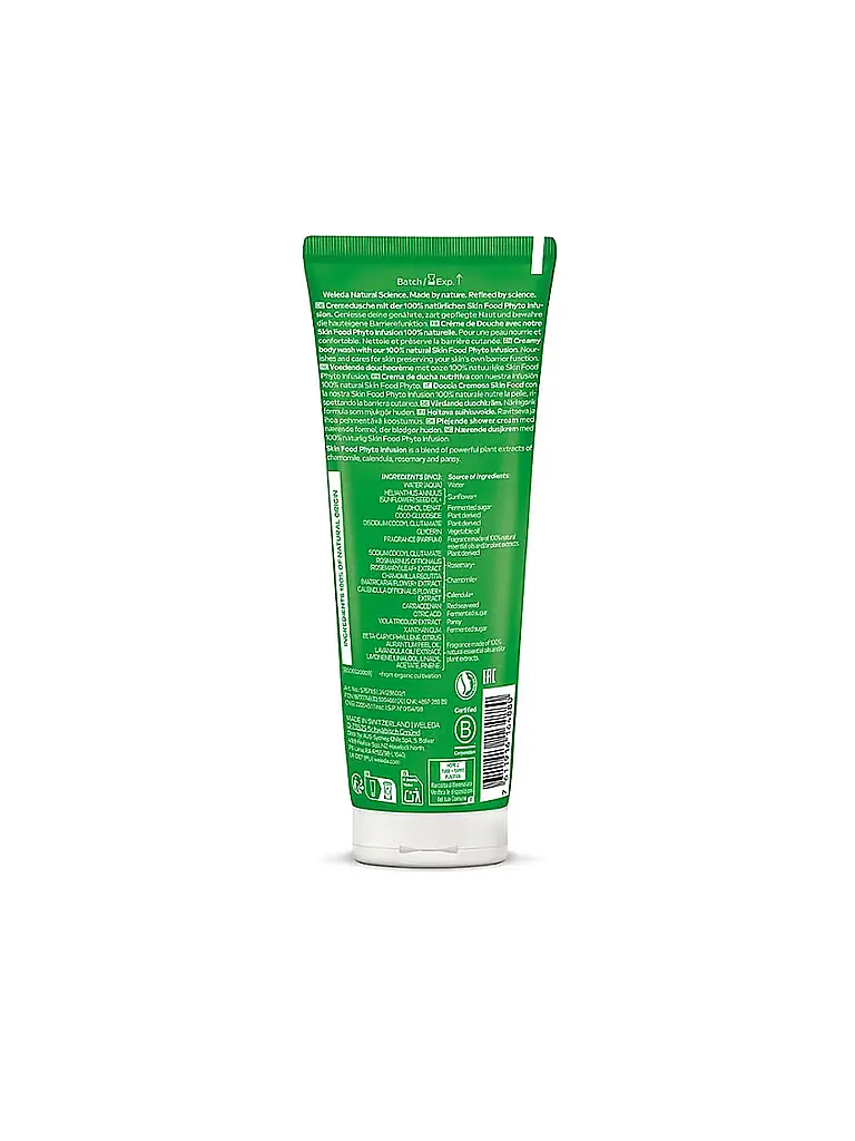 WELEDA | Crème de douche Skin Food 200 ml | Aucune couleur