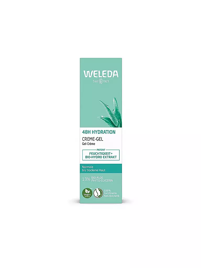 WELEDA | Crème pour le visage - Crème-gel Hydratation 48h 30ml | keine Farbe