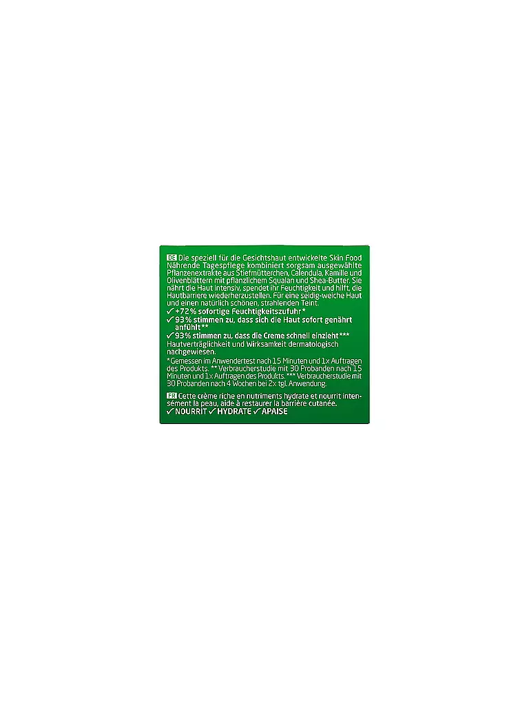 WELEDA | Crème pour le visage - Skin Food Soin de Jour Nourrissant 40ml | 