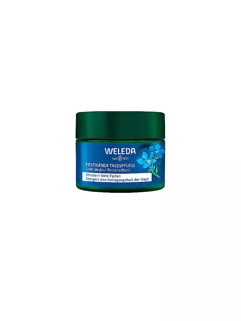 WELEDA | Crème pour le visage - Soin de jour redensifiant Gentiane bleue & Edelweiss 40ml | Aucune couleur