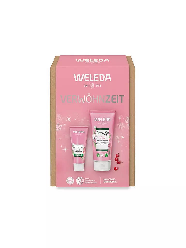 WELEDA | Geschenkset - Limited Edition Aroma Spa Shower & Handcreme 200ml / 50ml | Aucune couleur