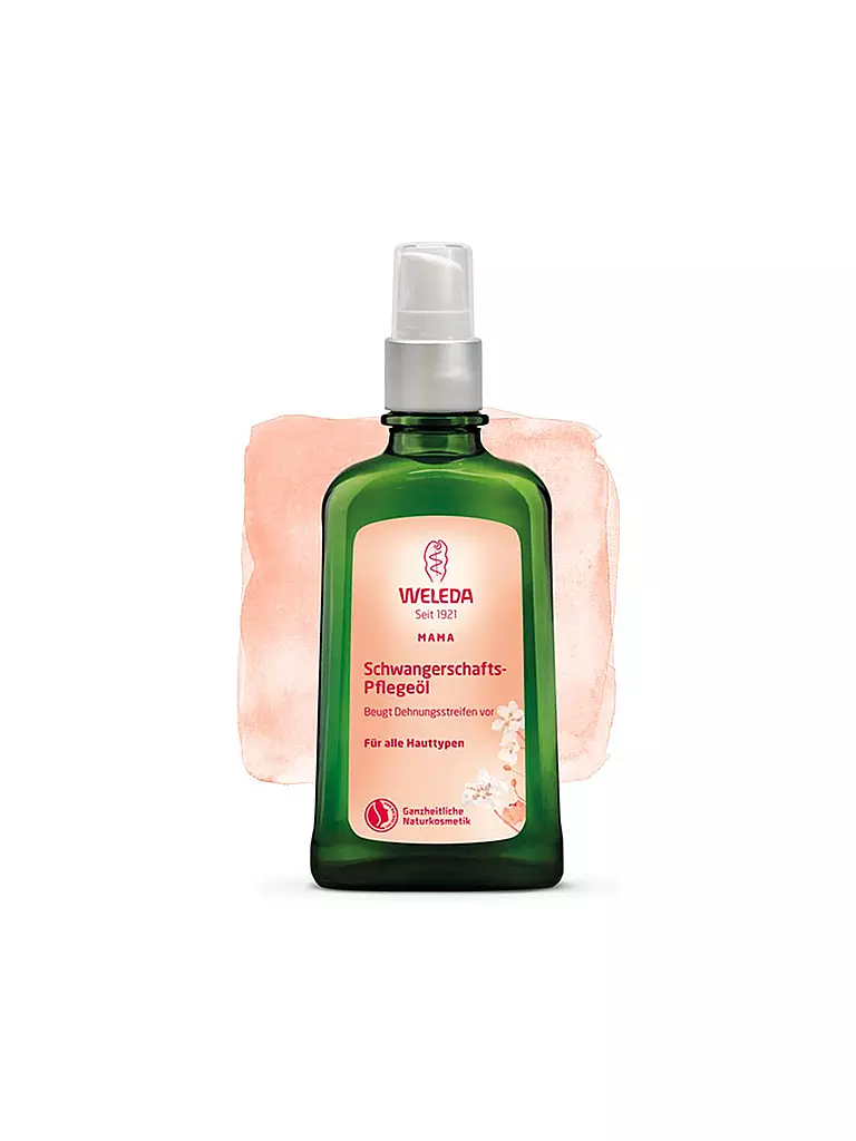WELEDA | Huile de soin pour la grossesse 100 ml | keine Farbe