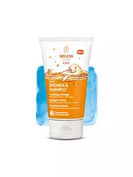 WELEDA | Kids 2en1 Douche & Shampoo "Orange Fruitée" 150ml | Aucune couleur