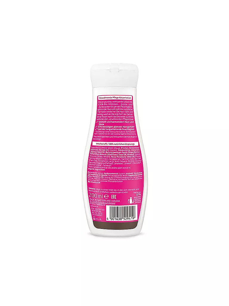 WELEDA | Lotion Corporelle Soin Tendre Rose Musquée 200ml | keine Farbe