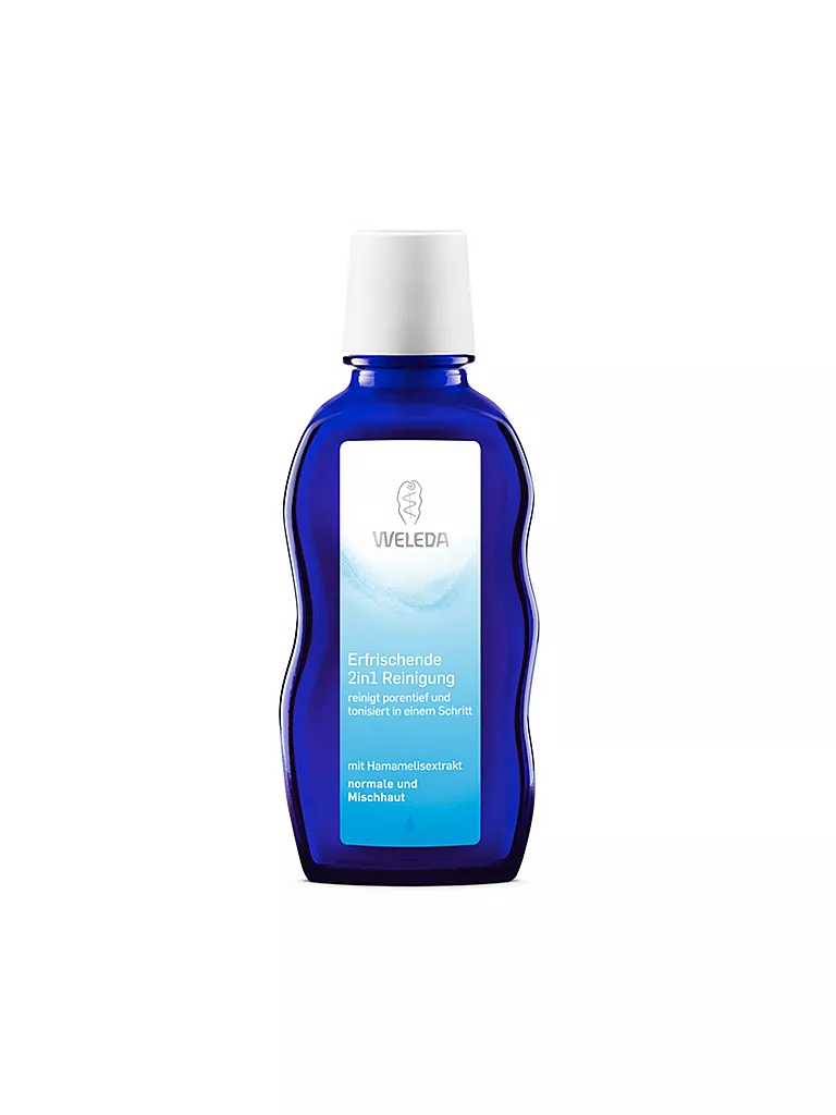 WELEDA | Nettoyant 2 en 1 rafraîchissant 100 ml | Aucune couleur