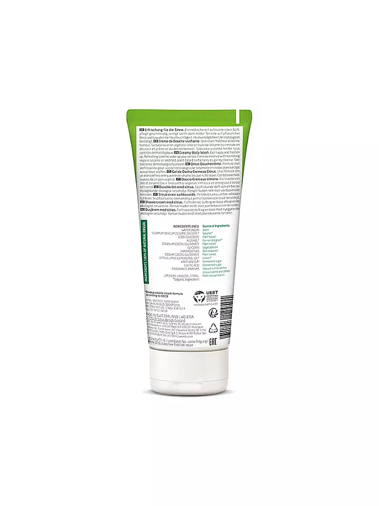 WELEDA | Refresh - Douche Rafraîchissante Citrus 200ml | keine Farbe