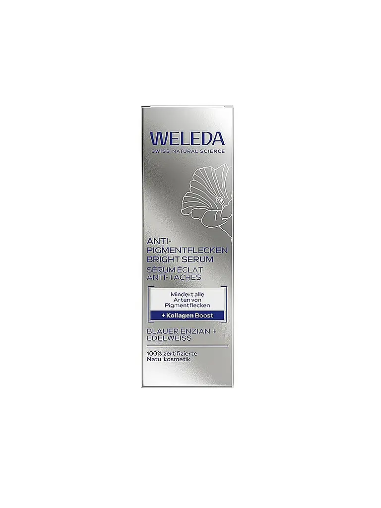 WELEDA | Sérum Éclat Anti-Pigment Blauer Enzian & Edelweiss 30ml | keine Farbe