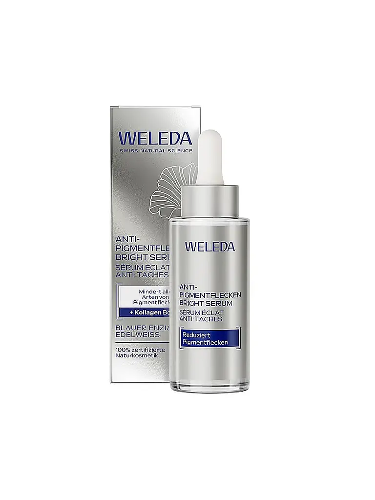 WELEDA | Sérum Éclat Anti-Pigment Blauer Enzian & Edelweiss 30ml | 