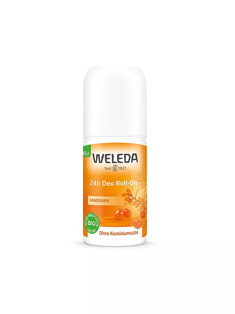 WELEDA | Sanddorn Déodorant Roll-on 24h 50ml | transparent