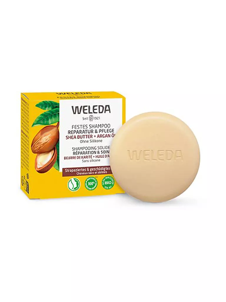 WELEDA | Shampooing solide réparation et soin 50g | keine Farbe