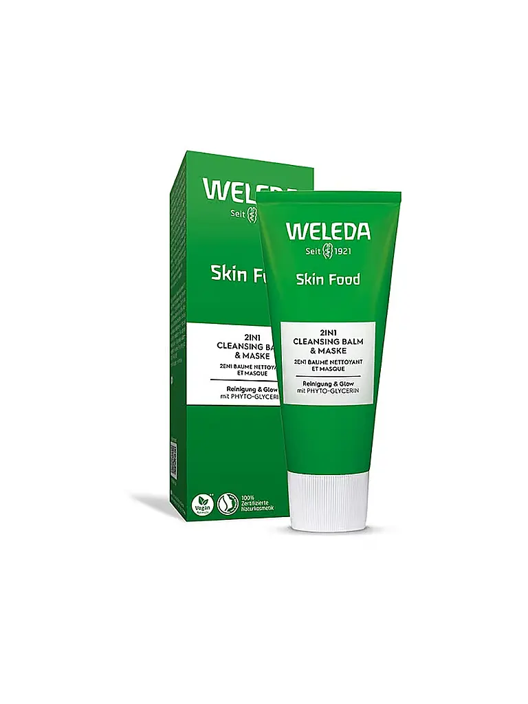 WELEDA | Skin Food Baume Nettoyant & Masque 2en1 75ml | 