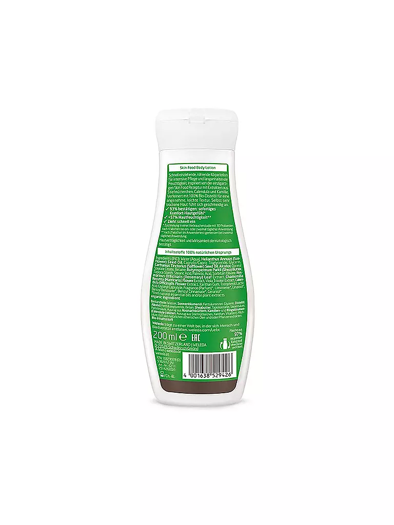 WELEDA | Skin Food Body Lotion 200 ml | Aucune couleur