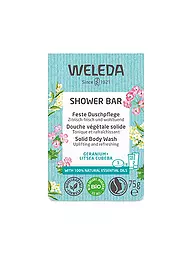 WELEDA | Soin de douche solide Ylang Ylang+Iris 75g | Bleu clair