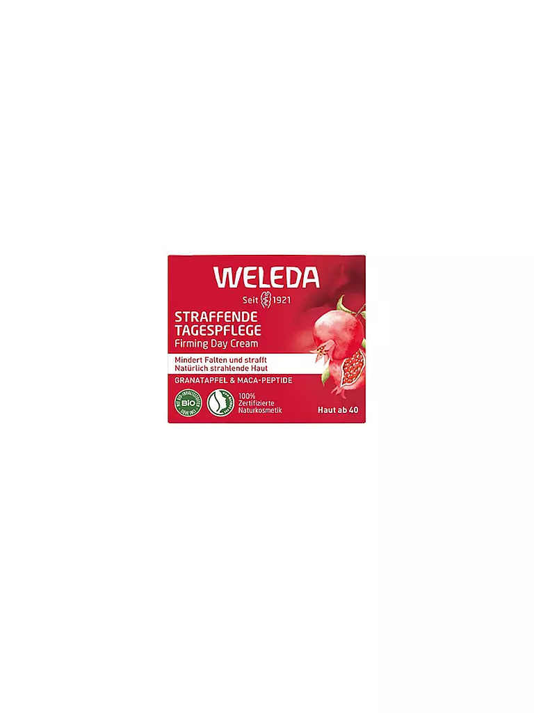 WELEDA | Soin de jour raffermissant Grenade & Peptides de Maca 40ml | Aucune couleur