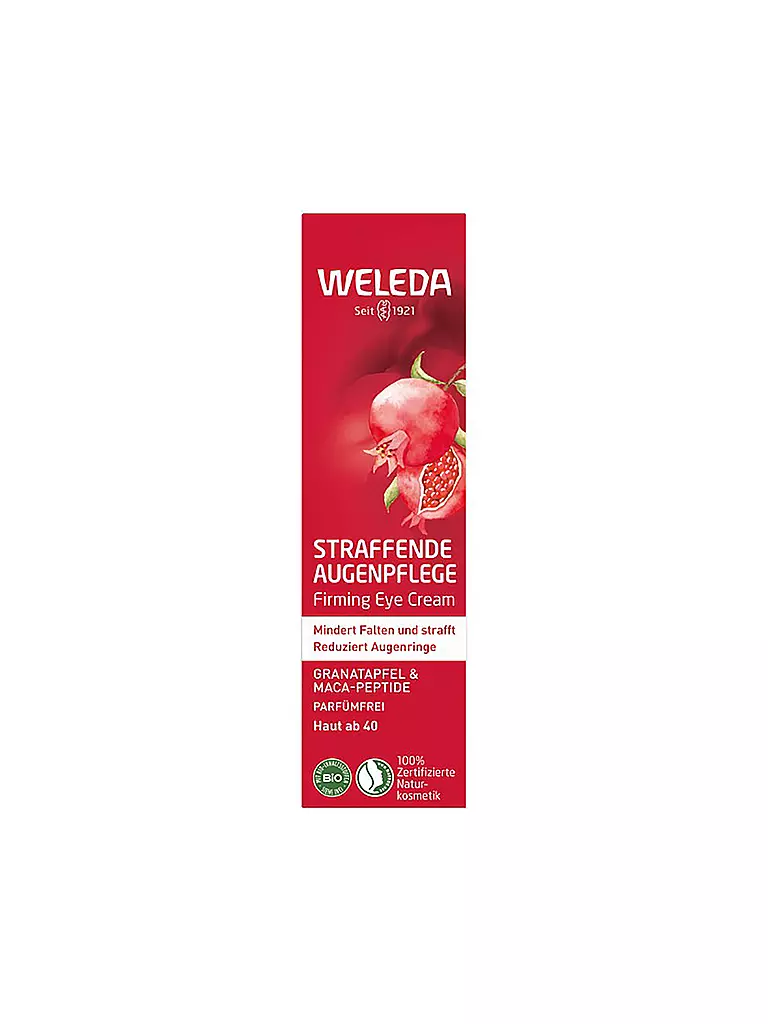 WELEDA | Soin Lissant Contour des Yeux Grenade & Peptides de Maca 12ml | Aucune couleur