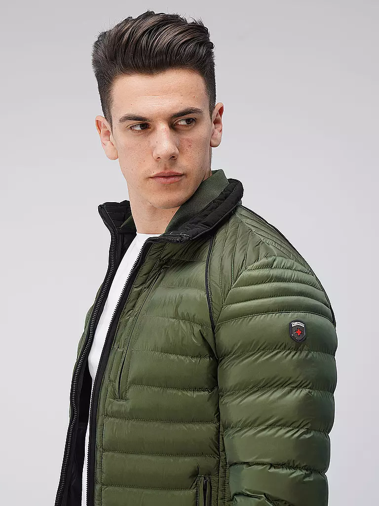 WELLENSTEYN | Leichtsteppjacke MOLECULE | Vert foncé