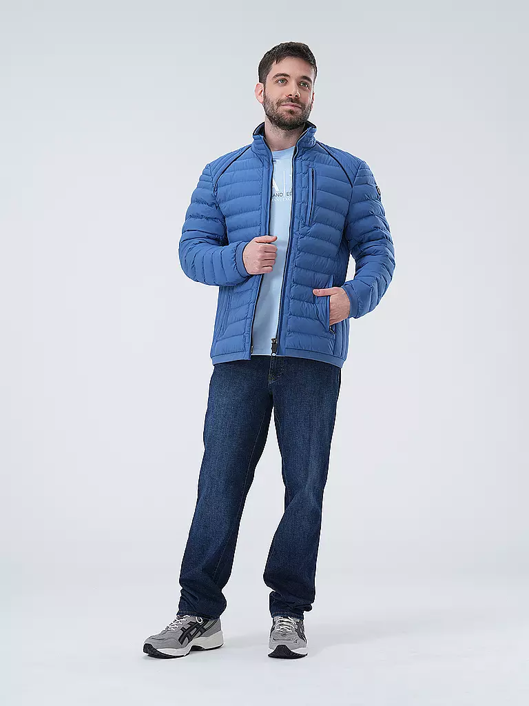 WELLENSTEYN | Leichtsteppjacke MOLECULE | Bleu clair