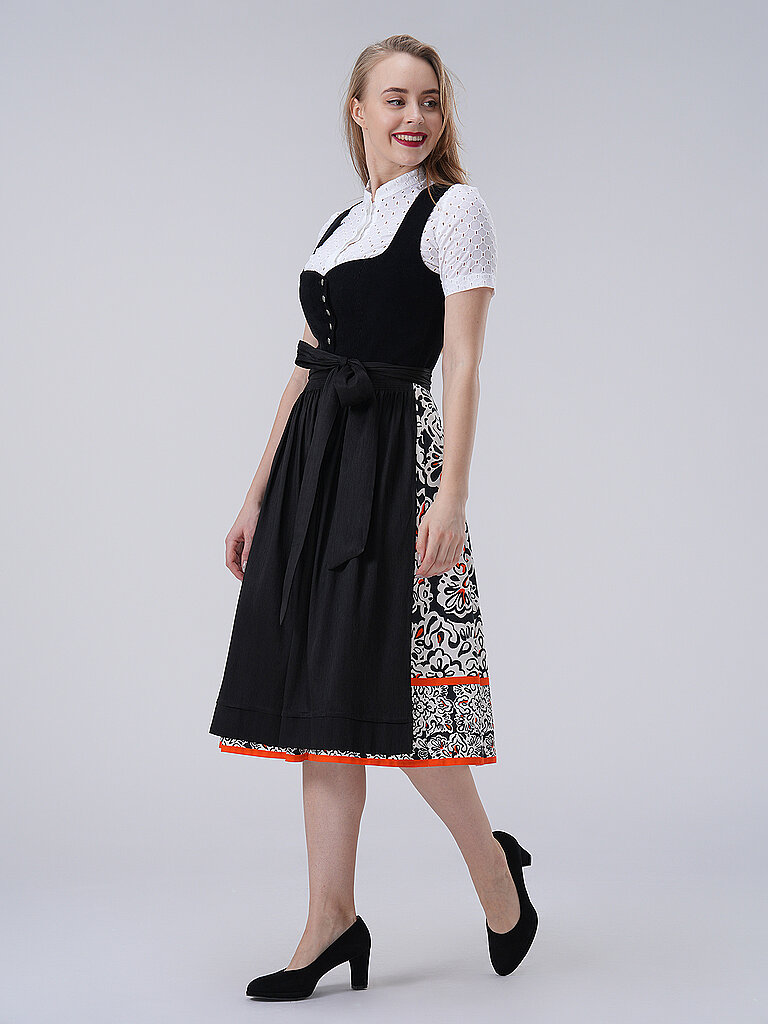 Wenger Dirndl LAURA noir 44
