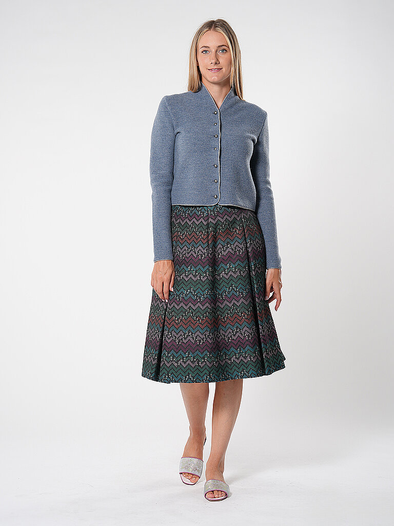 Jupe traditionnelle GWEN vert foncé 38