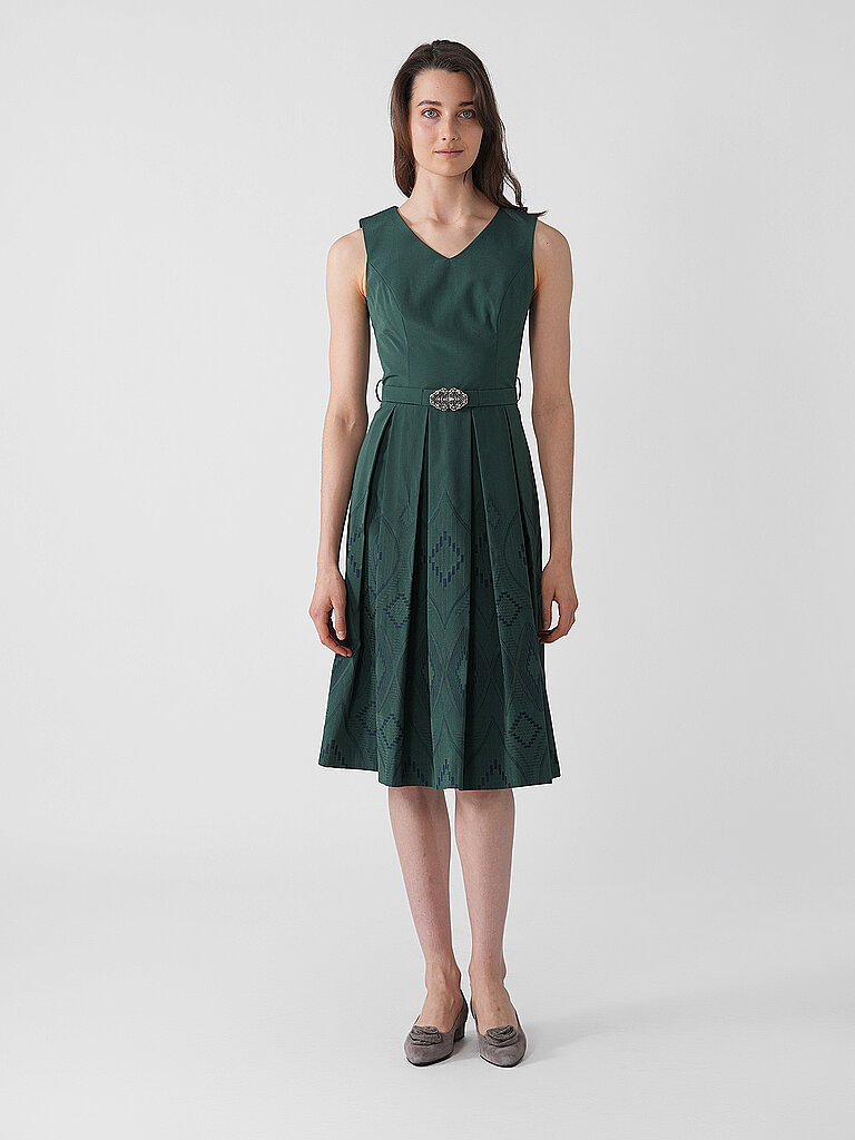 Robe traditionnelle CAMILA vert 44